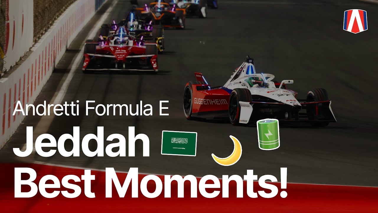 Click to watch the video “On The Attack and PIT BOOST's Debut 🔋⚡️ | Jeddah E-Prix Best Moments | Andretti Formula E”